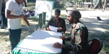Indian Army training Assam Police commandos