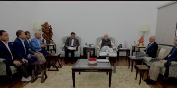 Conrad K Sangma met Amit Shah