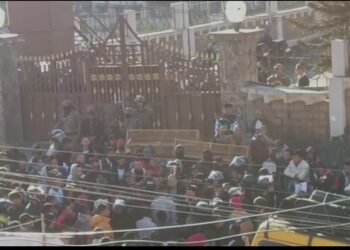 Meghalaya CM residence gherao