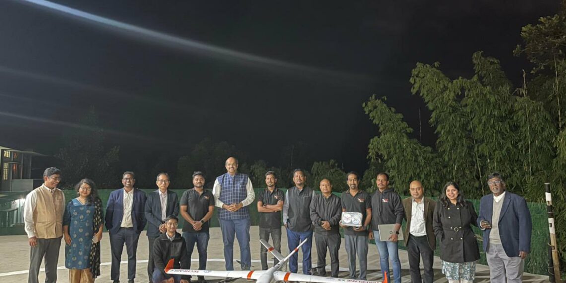 TechEagle launches Northeast India’s first drone delivery hub in Meghalaya’s Jengjal