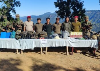Assam Rifles seizure in Mizoram