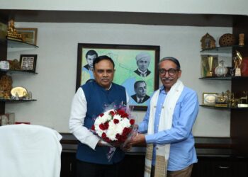 Former director of IIT Guwahati Prof T.G. Sitharam assumes charge as AICTE chairman