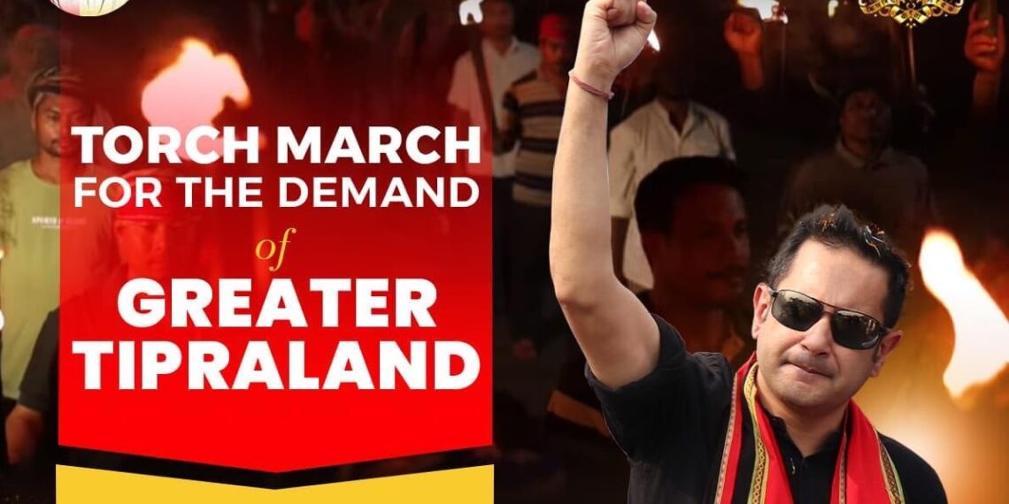 TIPRA Motha to stage Torch March – Homchang Rally of December 8 across Tripura
