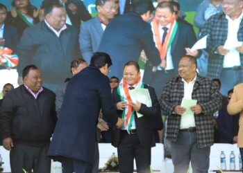 Meghalaya Urban Affairs minister Hamletson Dohling joins NPP ahead of state assembly election