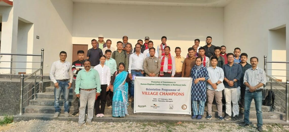 Aaranyak trains ‘Village Champions’ to raise awareness on Human-Elephant Conflict mitigation