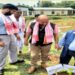 Amguri MLA, Sibsagar DC plant mango saplings in Jalukgaon in memory of freedom fighter and playwright son