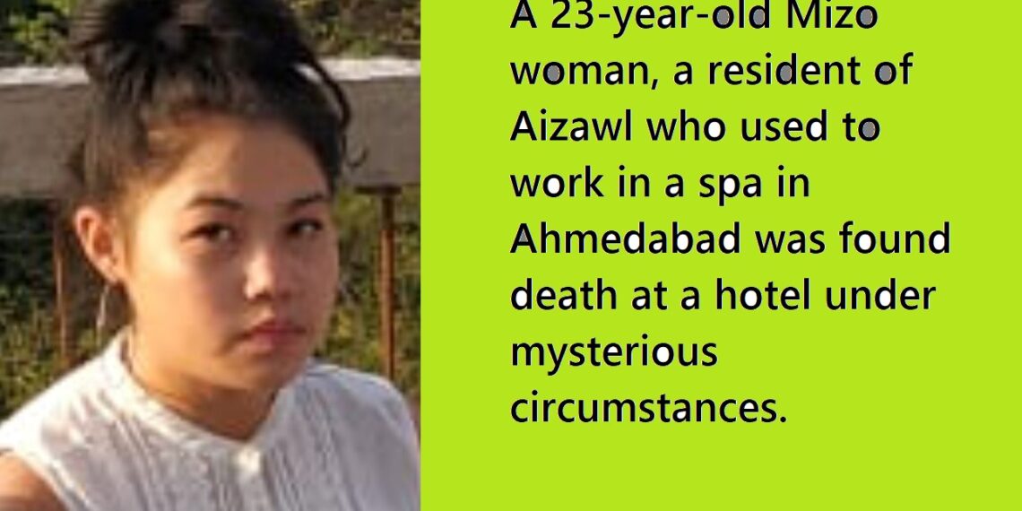 23 year-old Mizo Spa worker found dead in Ahmedabad