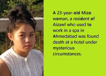 23 year-old Mizo Spa worker found dead in Ahmedabad