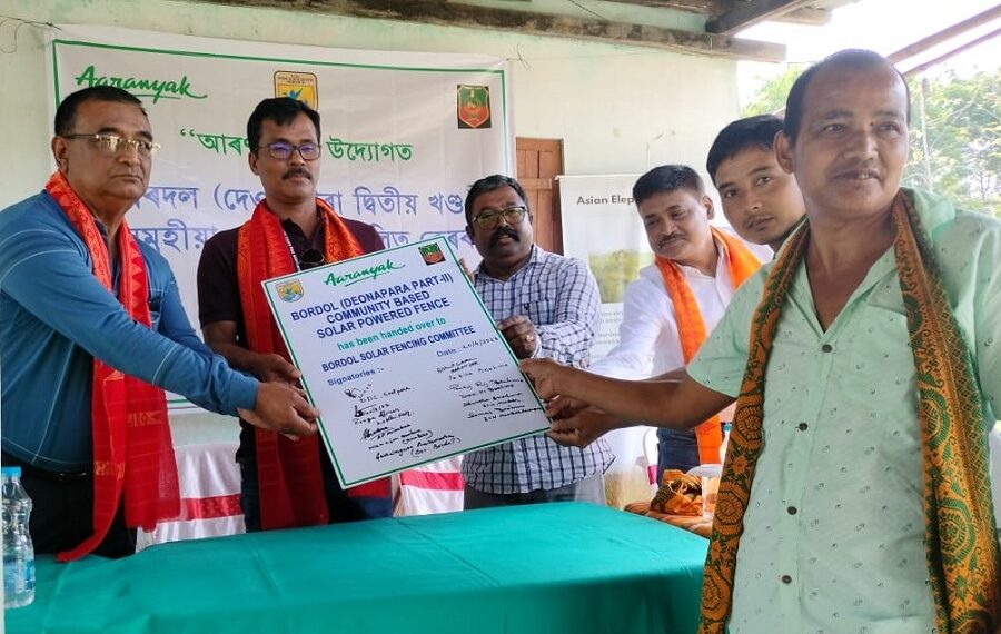Assam: Solar fence installed at Human-Elephant conflict hotspot in Goalpara