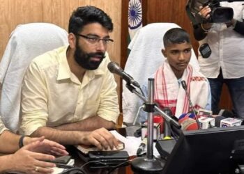 Class 10 student takes charge as Sivasagar DC for a day