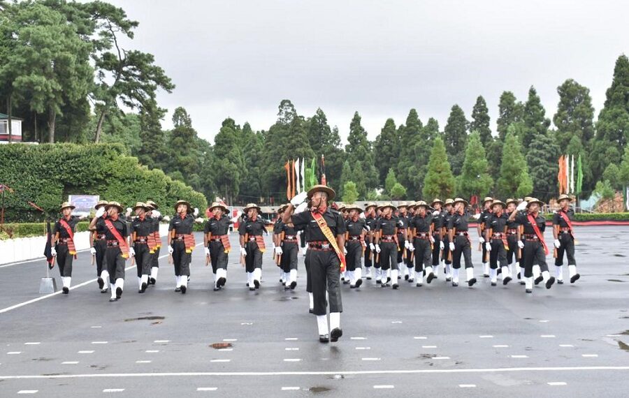 Passing out parade of 1st batch of Agniveers held at Assam Regimental Centre in Shillong