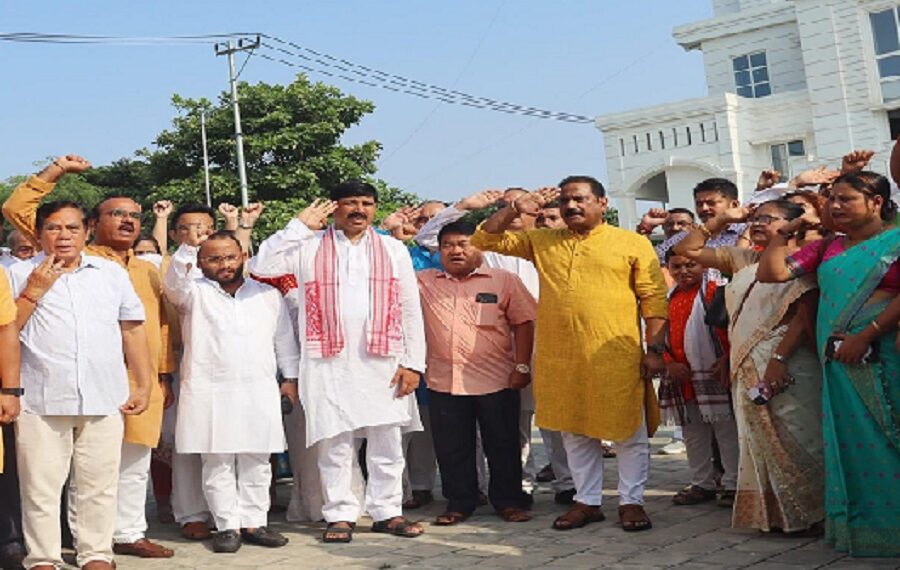 FIR against Assam BJP president for National Flag faux pas on Independence Day