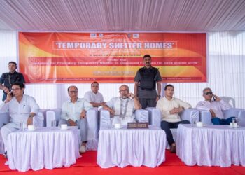 Manipur government begins distribution of temporary houses for displaced
