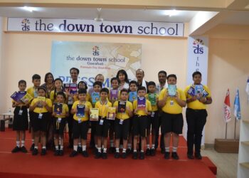17 young authors honoured at day boarding school in Guwahati