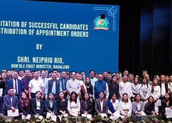 Nagaland CM confers appointment letters to 587 NSSB Exam achievers