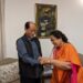 Union Minister ties rakhi to Nagaland CM; inaugurates handicraft emporium in Kohima