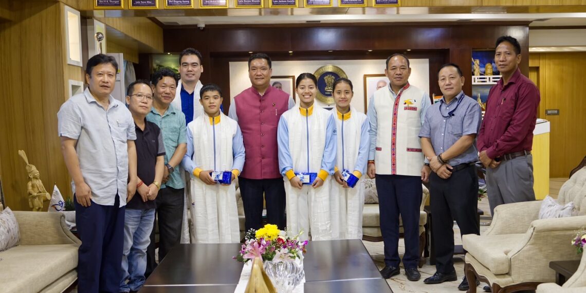 Arunachal’s Wushu players get cash incentives after Asian Games setback