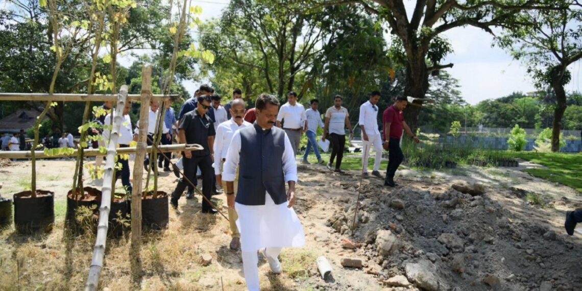 Urban Affairs minister oversees progress of Guwahati’s Riverfront Park project