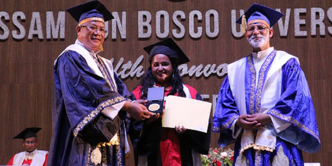 Jowai girl first from Meghalaya to top MBA at Assam Don Bosco University