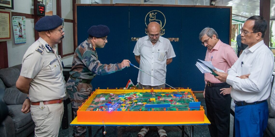 Manipur CM begins discussion on fencing additional 70 km Indo-Myanmar border