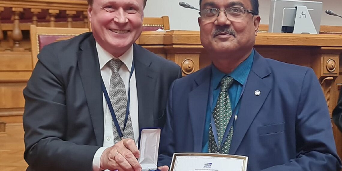 Assam academic honoured with Pushkin Medal for dedication to Russian literature