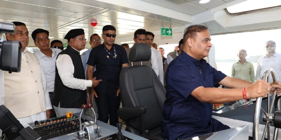 Assam launches Rs 39 cr fleet of 10 catamaran vessels to upgrade inland waterways