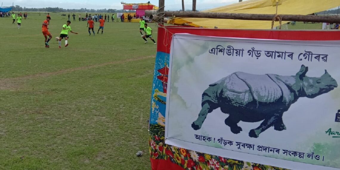 Assam’s football fever fuels rhino protection efforts in Pobitora