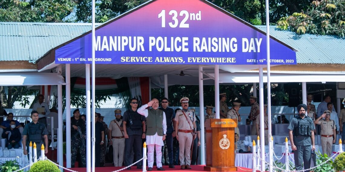 Ethnic affiliations must not cloud duty: Manipur CM tells police on Raising Day