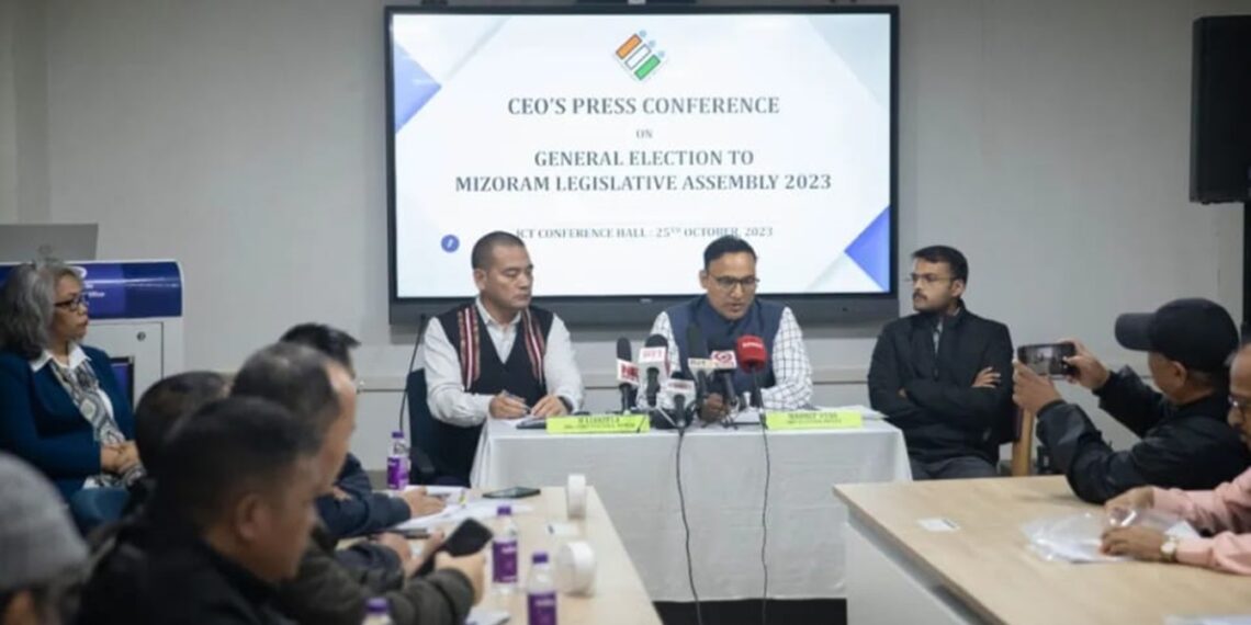 Mizoram beefs up security with 8,400 personnel ahead of November 7 polls