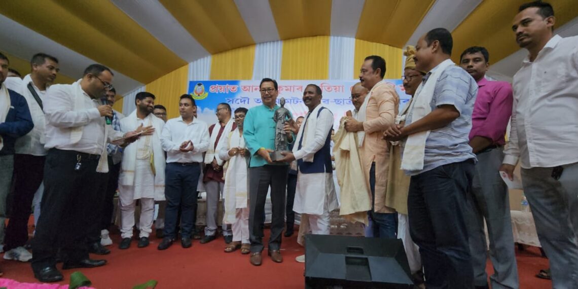 Arunachal deputy CM honoured with Bengmora Samanway Award 2023