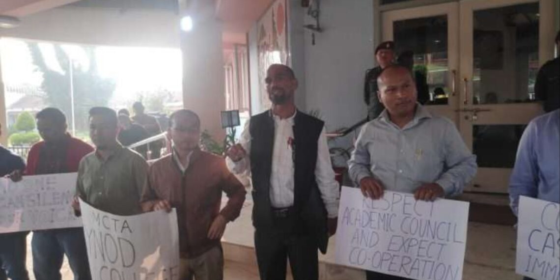 Protest at NEHU: Teachers’ association pushes for VC’s ouster over NEP standoff