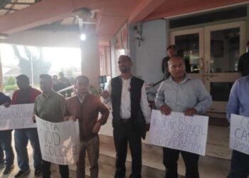 Protest at NEHU: Teachers’ association pushes for VC’s ouster over NEP standoff