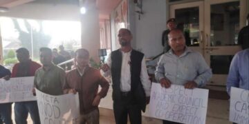 Protest at NEHU: Teachers’ association pushes for VC’s ouster over NEP standoff