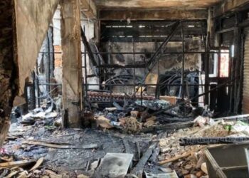 Fire at Shillong’s Police Bazaar claims life, sparks safety concerns