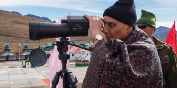 Defence Minister reviews military readiness along LAC in Arunachal