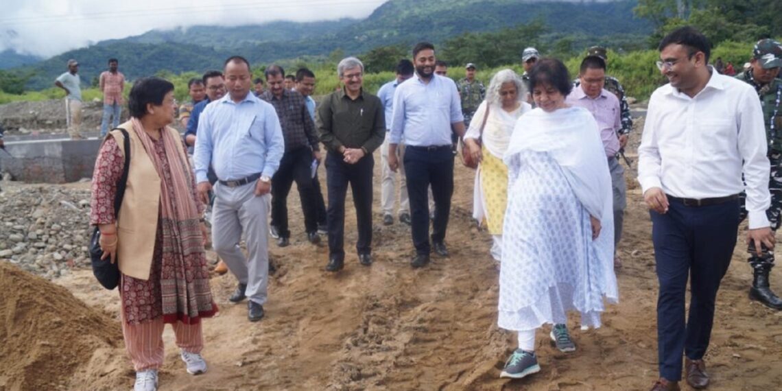 Supreme Court appointed 3-member committee visits Manipur for relief assessment