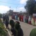 Displaced residents in Manipur’s Kakching stage silent protest during CM’s visit