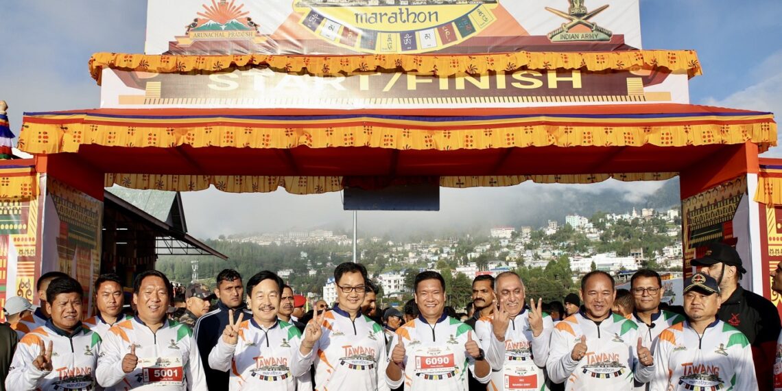 A race in the clouds: Arunachal’s Tawang hosts India’s first high-altitude marathon