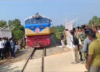 New era of connectivity: Freight train from Bangladesh arrives in Tripura