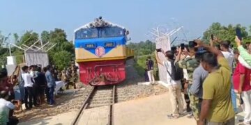 New era of connectivity: Freight train from Bangladesh arrives in Tripura