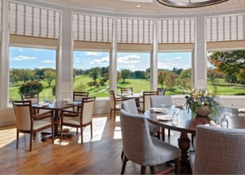 Joy of teeing off at River Bend Club in Virginia – spot where the Wazeds had dinner on September 28