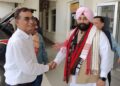AAP leader Harjot Singh Bains kicks off party’s debut poll campaign in Mizoram