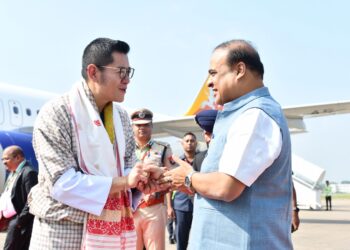 King of Bhutan’s Assam sojourn begins; CM Sarma extends warm welcome at airport