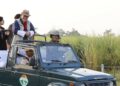 Bhutan king enjoys jungle safari in Assam's Kaziranga National Park