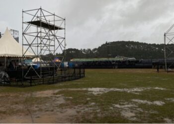 Cherry Blossom Festival’s 1st day washed out; organisers rush to salvage remaining days