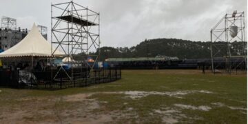 Cherry Blossom Festival’s 1st day washed out; organisers rush to salvage remaining days