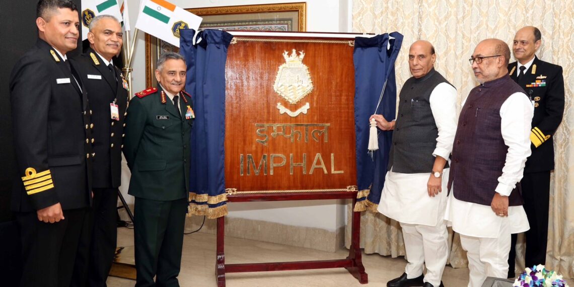Homemade INS Imphal unveiled, becomes first warship named after a Northeastern City