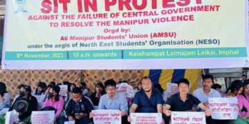 NESO mobilises massive protests across NE demanding peace in Manipur