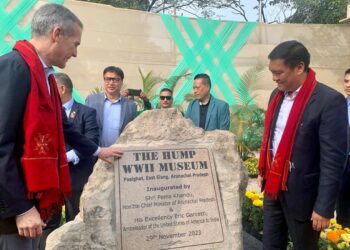 CM Khandu, US Ambassador Garcetti inaugurate Hump WWII Museum in Pasighat