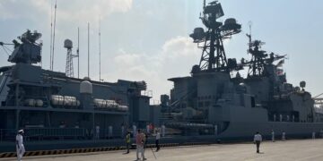Russian warships dock at Chittagong port as a ‘friendly’ gesture to Sheikh Hasina